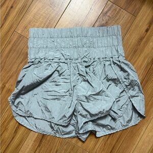 Free People Movement Women's Silver Shorts